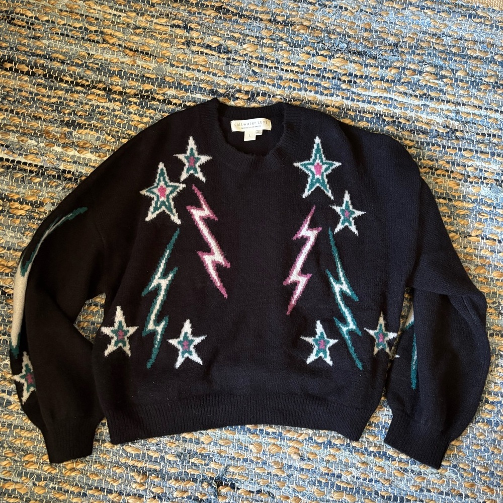 Saltwater luxe sweater